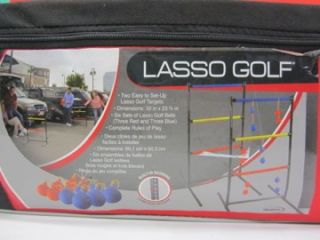 Halex Lasso Hillbilly Golf Toss Tailgate Game Ladder Ball Polish Lawn