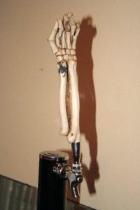 New Style Dead Guy Skeleton Hand Arm Beer Tap Handle Ale Home Brew