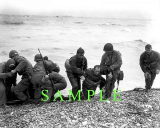 Day Omaha Beach Landing Craft Survivors 6 June 1944