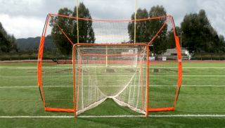 Bownet Lacrosse Portable Indoor Outdoor Goal Halo Free Standing Net 12