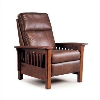 Lane Furniture Mission High Leg Recliner in Brown Recliner New