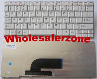 New Lenovo IdeaPad S10 2 Keyboard 25 008465 White