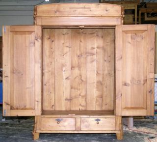 Title/Specific: Late 19th. Century German Armoire, Wardrobe