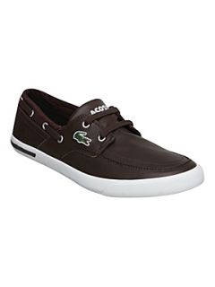 Lacoste Newton Boat Ci casual shoes Brown   