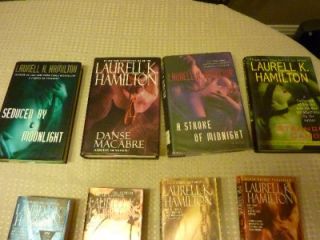 Laurell K Hamilton 10 Book Lot 4 HC 1st Ed 6 PB Anita Blake Vampire