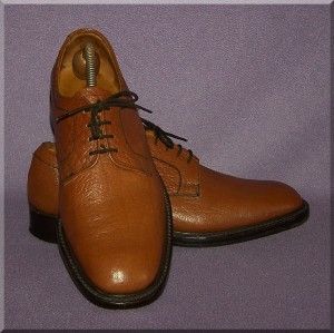 JONES & SONS ALL LEATHER LATIMER GRAINED LACE UP SHOES. SIZE 9 UK.