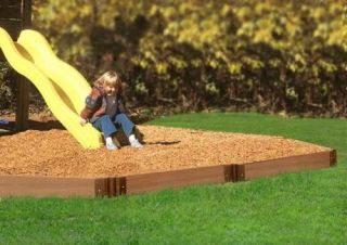 New Composite Timber Landscape Playground Border 64