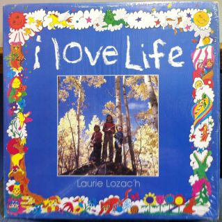 LAURIE LOZACH i love life LP Mint  Private 1978 Folk Kids Stories w