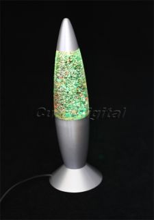 Rocket Styl Classic Style Glitter Filled USB Lava Colorful Lamp