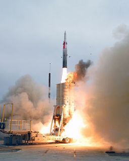 Arrow 2 launch on July 29, 2004, at the Naval Air Station Point Mugu