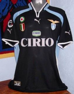 Lazio Centenary 2001 Away Nedved Original Calcio Soccer Jersey