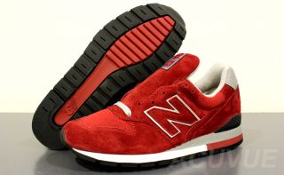 New Balance Lifestyle M996RR Red Suede Mesh 3M Made in USA M996 M998