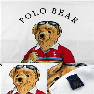 Ralph Lauren Polo Bear x Large 35x66 Beach Towel