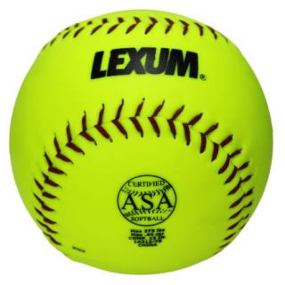 Baden ASA Leather 12 inch Slow Pitch Softballs 1 DOZ Composite Cover