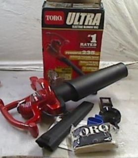 Toro Ultra 235 MPH Electric Ultra Leaf Blower Vac