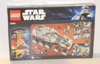 Lego 8098 Star Wars Clone Turbo Tank 1141 Pieces