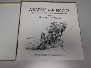 Strauss  Ariadne auf Naxos 3 LP BOX (Leinsdorf/Rysanek) Living Stereo