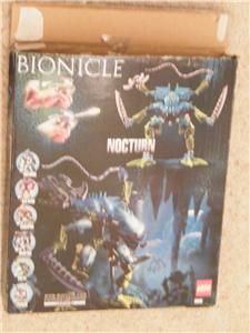 Lego Bionicle Boxed Nocturn Figure Set 8934 Instructions 100 Complete