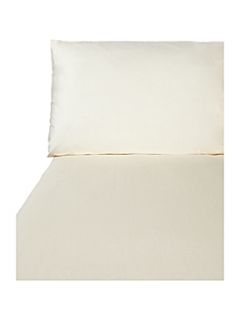 Hotel Collection 500 thread count cream sheeting range   House of Fraser