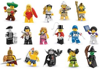 LEGO 8684 Minifigure series 2 (1~16)Select (mime,witch,surfer,spartan