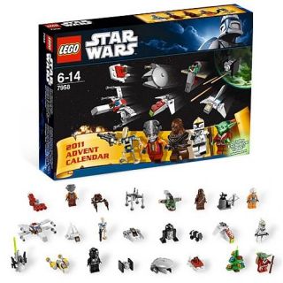 Lego Star Wars 2011 Advent Calendar 266 Pieces Gift Set New