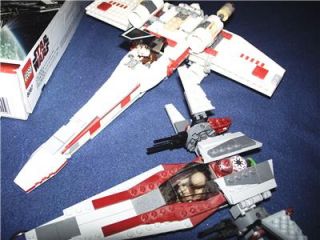 Lego Set Star Wars Lot 7957 Sith Nightspeeder 8087 Tie Defender and 2
