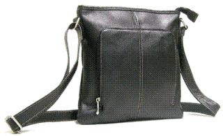 Ledonne LD 7025 Leather Cross Body Shoulder Bag