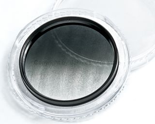 52mm Graduated Gray Color Glass Lens Filter