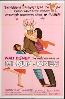 The Misadventures of Merlin Jones Movie Poster