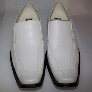 LS BD60715 Mens Dress Shoes New White Size 7 5