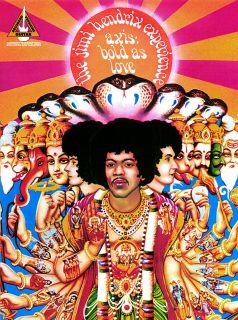 Jimi Hendrix Axis Bold as Love Guitar Song Book Tab