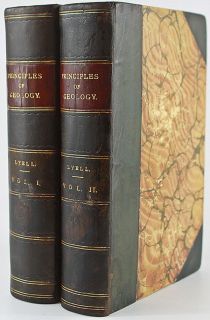 Charles Lyell 1872 Principles of Geology Evolution Origin of Man