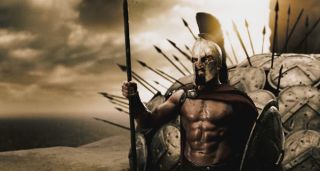 Ancient Greek Soldier King Leonidas Spartan Warrior 300 Movie War
