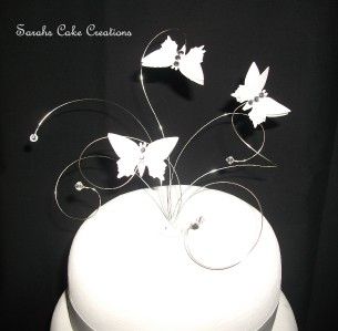 Superb Butterfly Cake Topper Wedding Birthday Anniversary Decoration