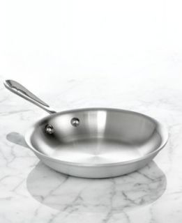 All Clad BD5 Fry Pan, 10 Brushed Stainless Steel   Cookware   Kitchen