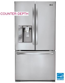 LG 25.0 Cu. Ft. French Door Refrigerator COUNTER DEPTH Stainless