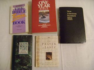 One Year Bible Books Gods Words Life Promise Book Jabez Prayer