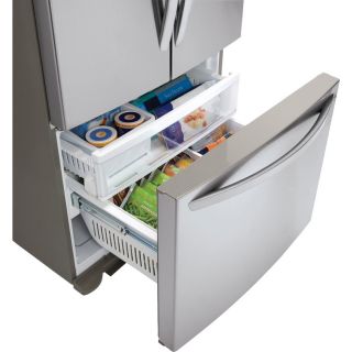 LG LFC20770ST 30 French Door Refrigerator with 20 CU