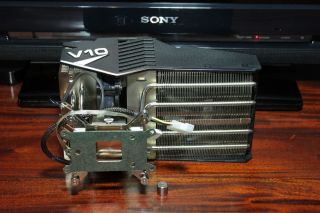 V10 Heatsink Fan Peltier Hybrid CPU Cooler LGA 775 1155 1366