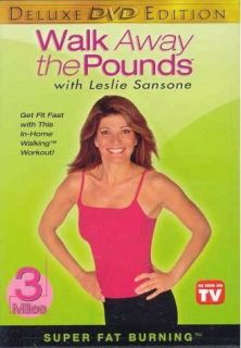 Leslie Sansone Walk Away The Pounds 3 Mile DVD New Walking at Home