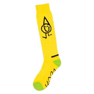 Lib Tech Snowboard 2013 Poly Socks Yellow Medium New