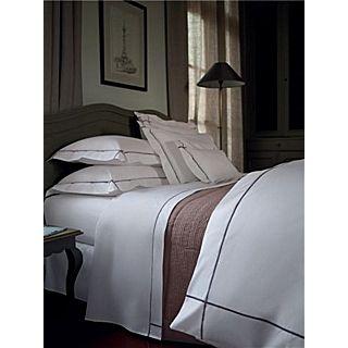 Athena bed linen range in sureau   