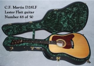 Mint Martin Lester Flatt Brazilian Rosewood D 28LF D 28 Bluegrass