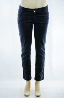 Level 99 Womens Premium Skinny Dark Navy Twill Jeans RN 99299