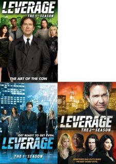 Leverage Seasons 1 2 3 New SEALED 12 DVD