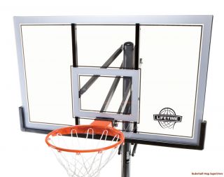 Lifetime 71522 54 Portable Basketball System Hoop Goal