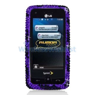 Bling Case Cover Accessory for LG Rumor Touch LN510 / Banter Touch