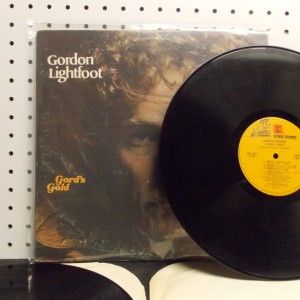 Gordon Lightfoot Gords Gold 1975 Vinyl 2 LP Set 2RS 2237 VG
