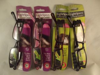 Foster Grant Lightspecs Lighted Reading Glasses 2 50 Light Specs