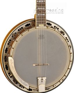 Washburn B120 5 String Vintage Banjo w Deluxe Case CD